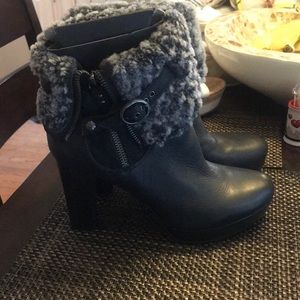 Ugg heeled boots